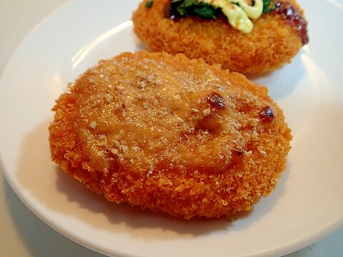 おつまみに　醤油麹マヨとすり胡麻のおやつコロッケ